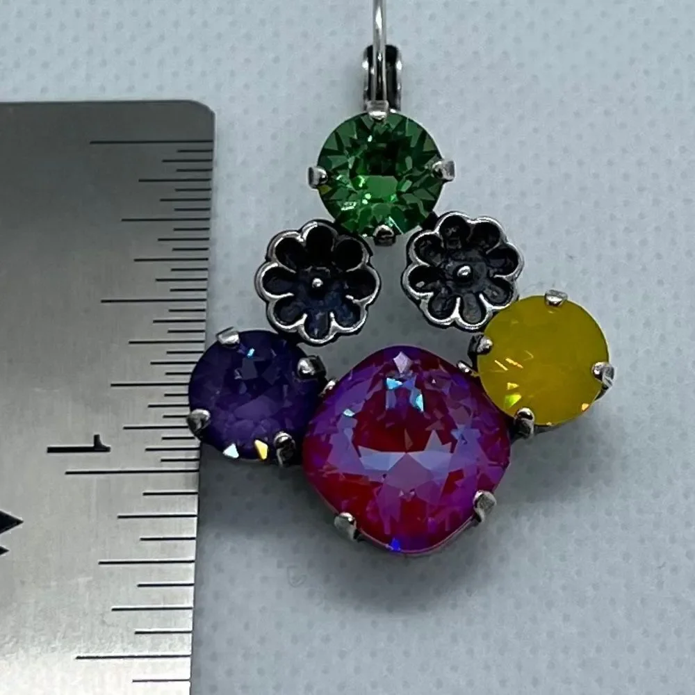 Handcrafted Earrings with Swarovski Crystal
